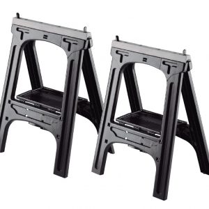 Caballete plegable de plástico. Carga 300 kg (600x100x800 mm)