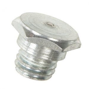 Engrasador acodado 45º rosca 1/4 GAS inoxidable