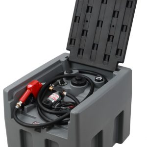 Tanque Mini-Porter móvil gasóleo 200 l con bomba y boquerel automático con contador 12V